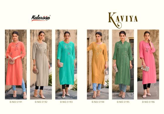 KALAROOP-KAVIYA-FANCY-WAVING-FABRIC-WITH-EMBROIDERY-STONE-WORK-BEAUTIFUL-KURTI-CATALOGUE-9