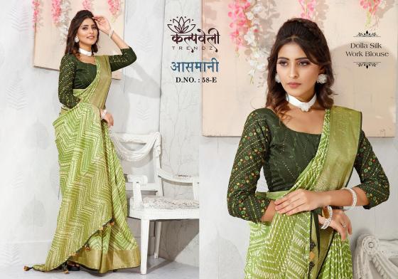 KALPATRU-FASHION-AASMANI-58-DOLLA-SILK-BEAUTIFUL-DESIGNED-IN-DOLLA-FABRIC-WITH-MATACHING-WORK-BLOUSE-SAREE-CATALOGUE-4