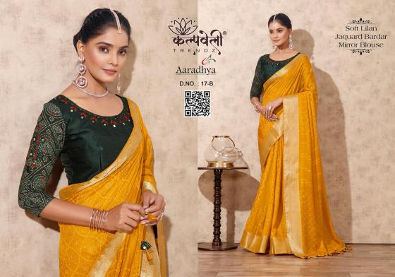 KALPATRU-FASHION-ARADHYA-17-SOFT-LILAN-JACQAURD-BORDER-TEBAL-PRINT-WITH-MIRROR-WORK-BLOUSE-SAREE-CATALOGUE-5