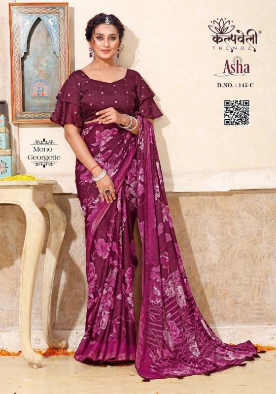 KALPATRU-FASHION-ASHA-145-MONO-GEORGETTE-BEAUTIFUL-PRINT-DESIGN-WITH-JARI-BORDER-WITH-MATCHING-BUTTI-BLOUSE-SAREE-CATALOGUE-2