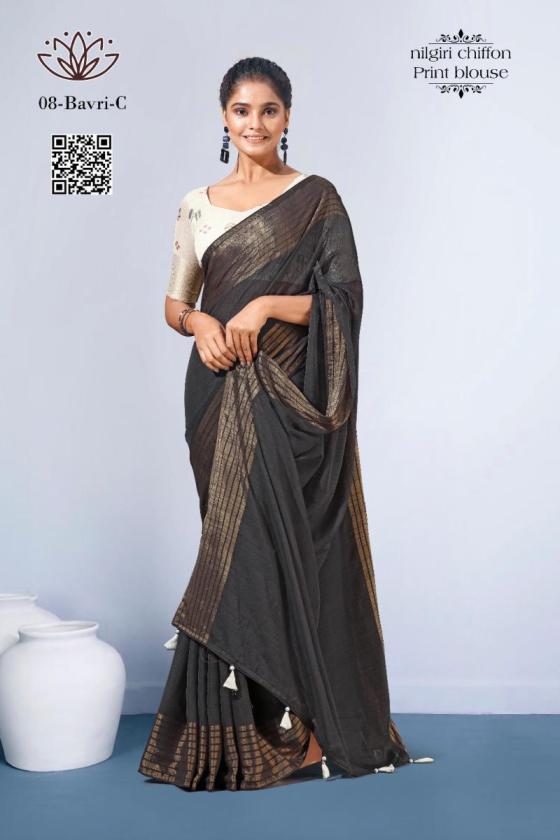 KALPATRU-FASHION-BAWRI-8-NILGIRI-CHIFFON-SAREE-WITH-PRINT-BLOUSE-CATALOGUE-3