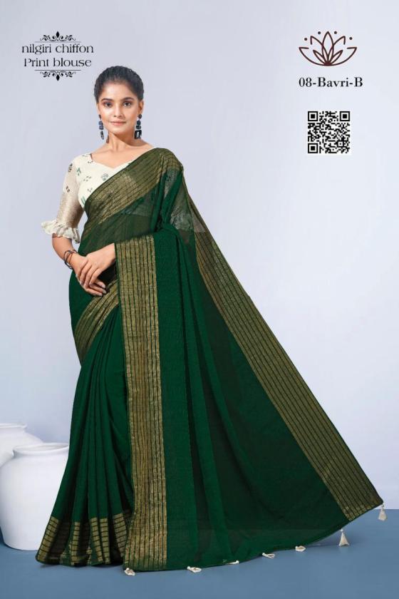 KALPATRU-FASHION-BAWRI-8-NILGIRI-CHIFFON-SAREE-WITH-PRINT-BLOUSE-CATALOGUE-4