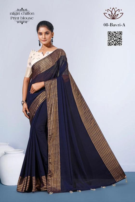 KALPATRU-FASHION-BAWRI-8-NILGIRI-CHIFFON-SAREE-WITH-PRINT-BLOUSE-CATALOGUE-5