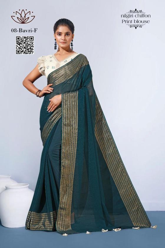 KALPATRU-FASHION-BAWRI-8-NILGIRI-CHIFFON-SAREE-WITH-PRINT-BLOUSE-CATALOGUE-6