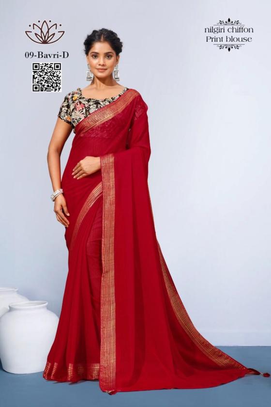 KALPATRU-FASHION-BAWRI-9-NILGIRI-CHIFFON-SAREE-AND-PRINT-BLOUSE-SAREE-CATALOGUE-2