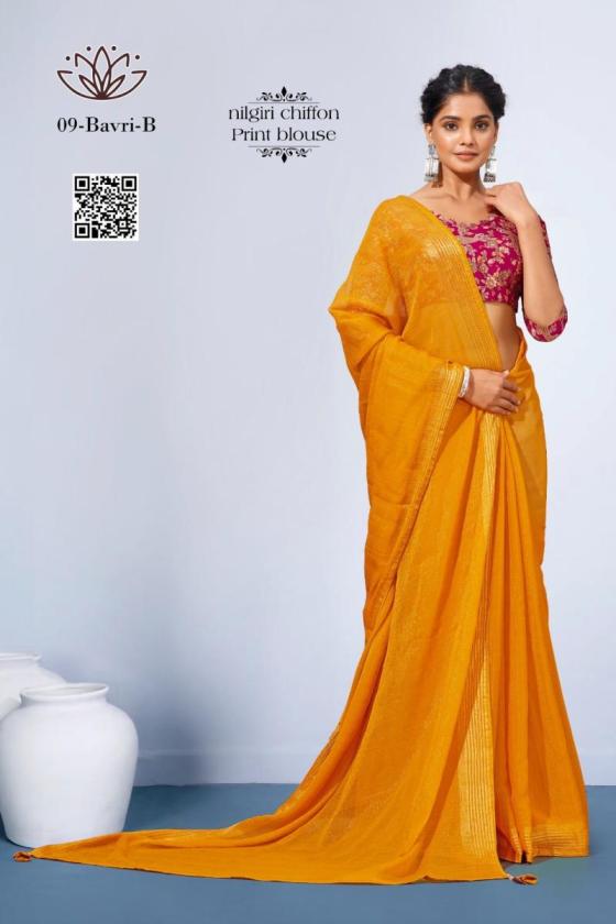 KALPATRU-FASHION-BAWRI-9-NILGIRI-CHIFFON-SAREE-AND-PRINT-BLOUSE-SAREE-CATALOGUE-4