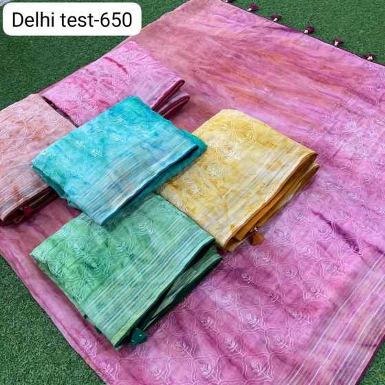 KALPATRU-FASHION-DELHI-TEST-650-SPUN-COTTON-PRIZAM-WORK-WITH-MATCHING-WORK-BLOUSE-SAREE-CATLOG-7