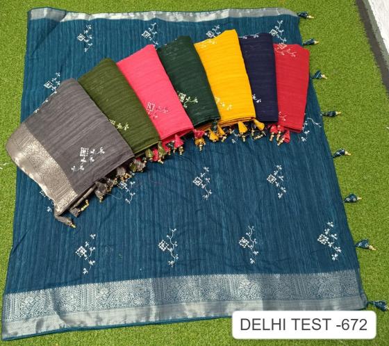 KALPATRU-FASHION-DELHI-TEST-672-SPUN-COTTON-WORK-WITH-BEAUTIFUL-WORK-SAREE-CATALOGUE-1