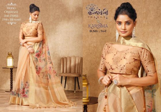 KALPATRU-FASHION-KARISHMA-74-ORGANZA-SILK-FLOWER-PRINT-DESIGN-IN-DOLLA-FABRIC-AND-DIGITAL-PRINT-BLOUSE-SAREE-CATALOGUE-9