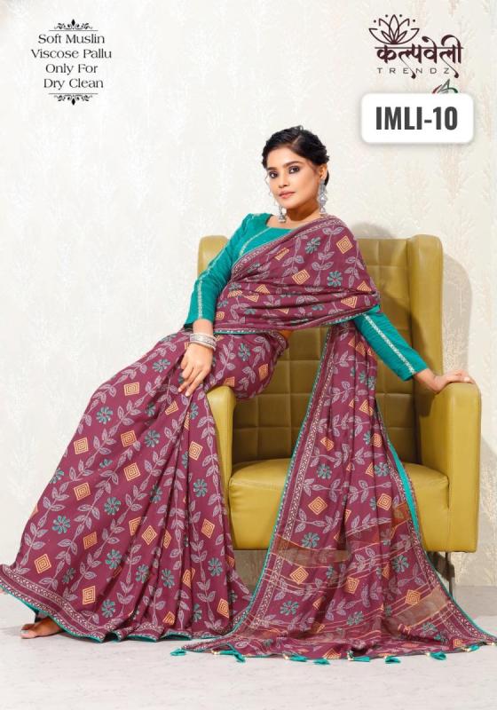 KALPATRU-FASHION-IMLI-10-SOFT-MUSLIN-EXCLUSIVE-PRINT-DESIGN-WITH-CONTARST-BLOUSE-SAREE-CATALOGUE-5