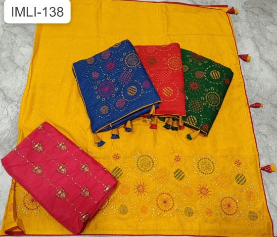 KALPATRU-FASHION-IMLI-138-SPUN-COTTON-WORK-BEAUTIFUL-WORK-DESIGN-WITH-CONTRAST-WORK-BLOUSE-SAREE-CATALOGUE-5