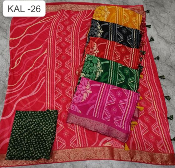 KALPATRU-FASHION-KAL-26-MONO-GEORGETE-BEAUTIFUL-LEHARIYA-PRINT-DESIGN-NICE-BORDER-AND-BANDHEJ-BLOUSE-SAREE-CATALOGUE-7