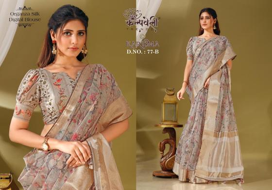 KALPATRU-FASHION-KARISHMA-77-ORGANZA-SILK-FLOEWR-PRINT-DESIGN-IN-ORGANZA-FABRIC-WITH-BUTTI-WORK-ANS-DIGITAL-PRINT-BLOUSE-SAREE-CATALOGUE-4