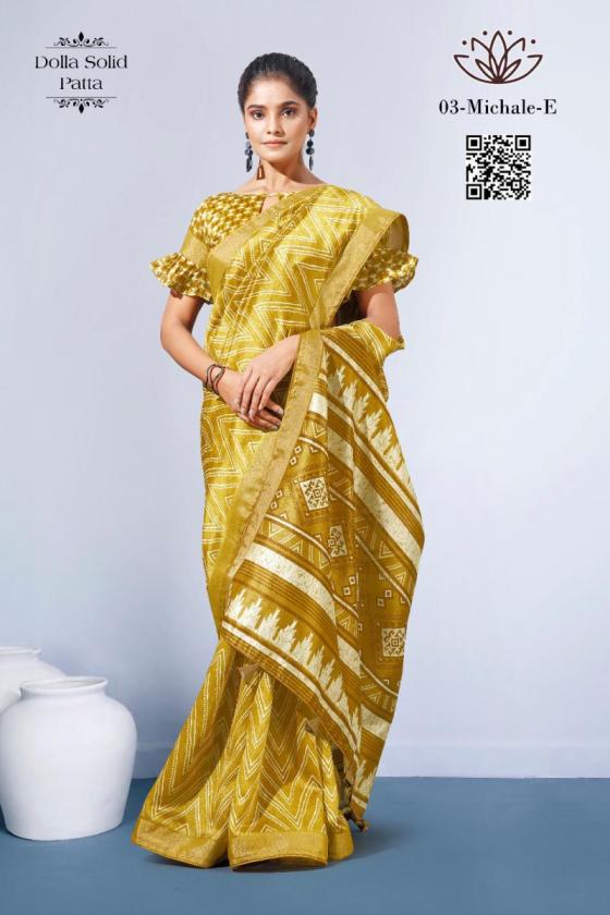 KALPATRU-FASHION-MICHALE-3-DOLLA-SOLID-SAREE-WITH-LEHRIYA-PRINT-WITH-JACQAURD-BORDER-SAREE-CATALOGUE-2