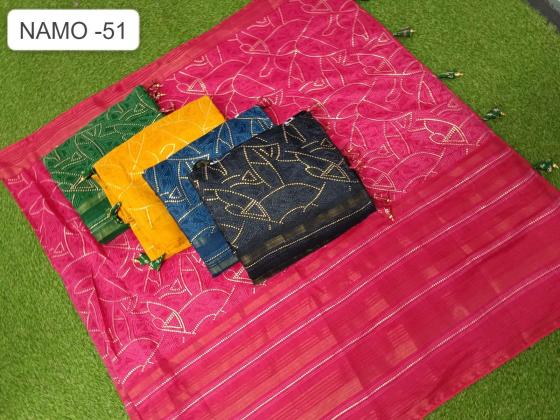 KALPATRU-FASHION-NAMO-51-SOFT-COTTON-FOYAL-PRINT-WITH-WORK-BLOUSE-SAREE-CATALOGUE-1