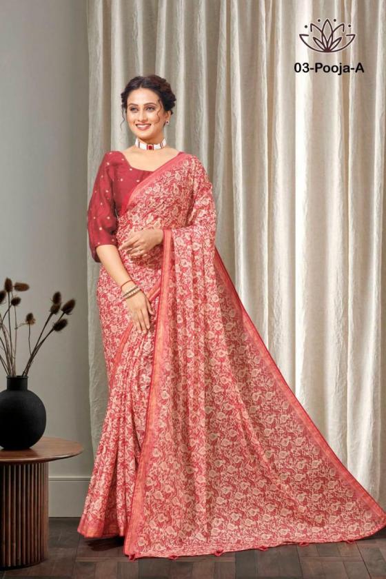 KALPATRU-FASHION-POOJA-3-GEORGETTE-VISCOSE-BORDER-SPECIAL-FLOWER-PRINT-WITH-MATCHING-BLOUSE-SAREE-CATALOGUE-4