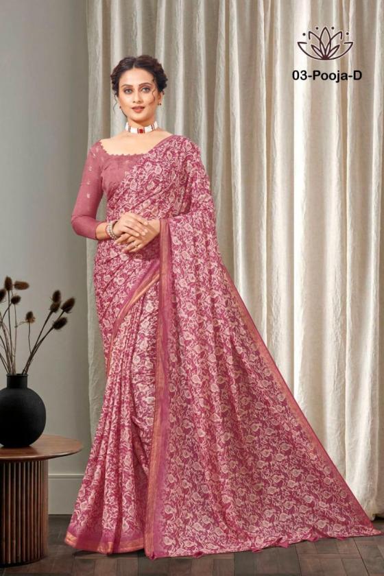 KALPATRU-FASHION-POOJA-3-GEORGETTE-VISCOSE-BORDER-SPECIAL-FLOWER-PRINT-WITH-MATCHING-BLOUSE-SAREE-CATALOGUE-5