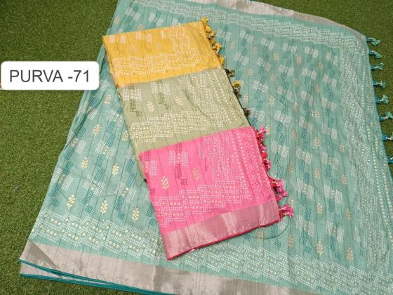 KALPATRU-FASHION-PURVA-SPUN-COTTON-SAREE-WITH-THE-MIRROR-WORK-KATAH-WORK-MATCHING-BLOUSE-CATLOG-3