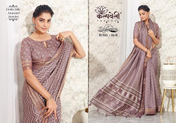 KALPATRU-FASHION-SAROVAR-35-DOLLA-SILK-BATIK-PRINT-DESIGN-WITH-JACQUARD-BORDER-SAREE-CATALOGUE-2