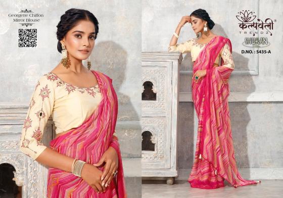 KALPATRU-FASHION-SHUKAN-5435-GEORGETTE-CHIFFON-BEAUTIFUL-ZIG-ZAG-LINING-DESIGN-WITH-MIRROR-WORK-BLUSE-SAREE-CATALOGUE-3