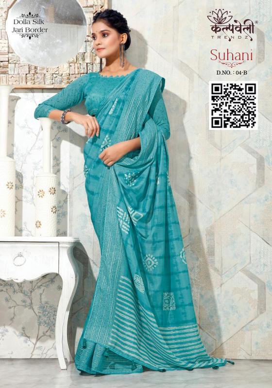 KALPATRU-FASHION-SUHANI-4-DOLLA-SILK-BEAUTIFUL-PRINT-DESIGN-WITH-JAQUARD-BORDER-SAREE-CATALOGUE-5