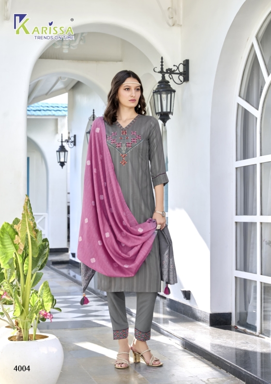 KARISSA-OPEN-VOL-4-LIVA-PREMIUM-PURE-VISCOSE-RAYON-WEAVING-PATTERN-THREAD-WORK-WITH-HANDWORK-TOP-PANT-DUPATTA-CATALOGUE-4