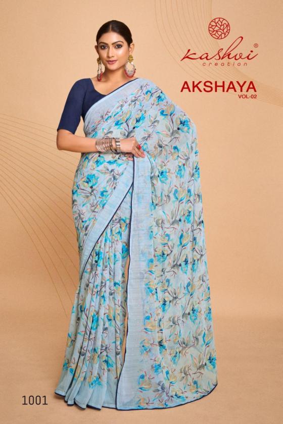 KASHVI-CREATION-AKSHAYA-VOL-02-WEIGHTLESS-WITH-SWAROVSKI-WORK-SAREE-CATALOGUE-1