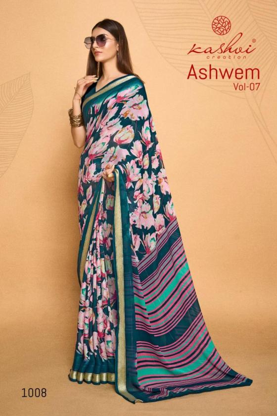 KASHVI-CREATION-ASHWEM-VOL-7-DULL-MOSS-WITH-VISCOSE-BORDER-BEAUTIFUL-SAREE-CATALOGUE-10