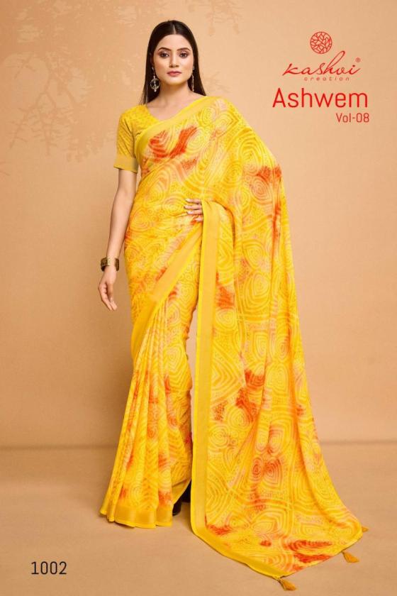 KASHVI-CREATION-ASWEM-VOL-8-DULL-MOSS-VISCOSE-BORDER-8-PCS-BEAUTIFUL-SAREE-CATALOGUE-1