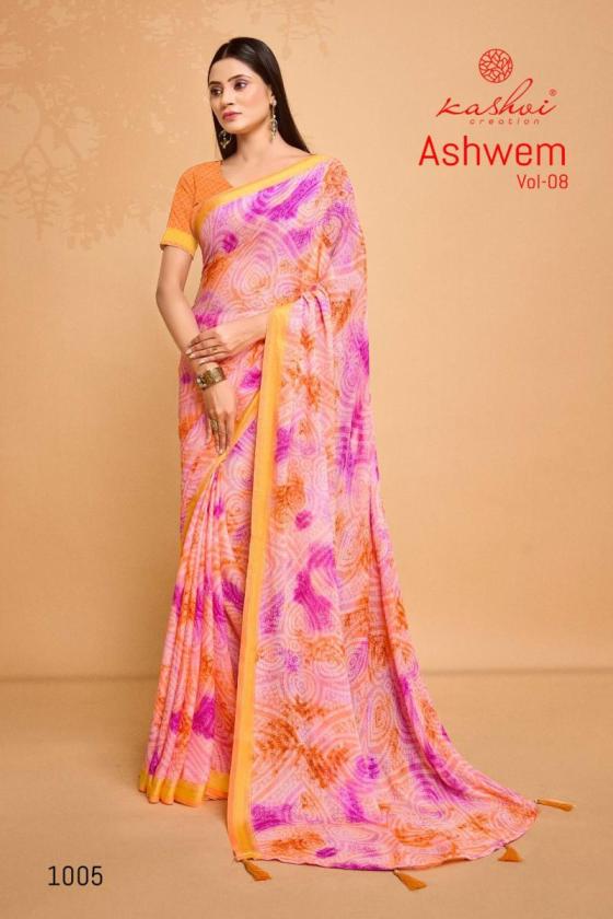 KASHVI-CREATION-ASWEM-VOL-8-DULL-MOSS-VISCOSE-BORDER-8-PCS-BEAUTIFUL-SAREE-CATALOGUE-6