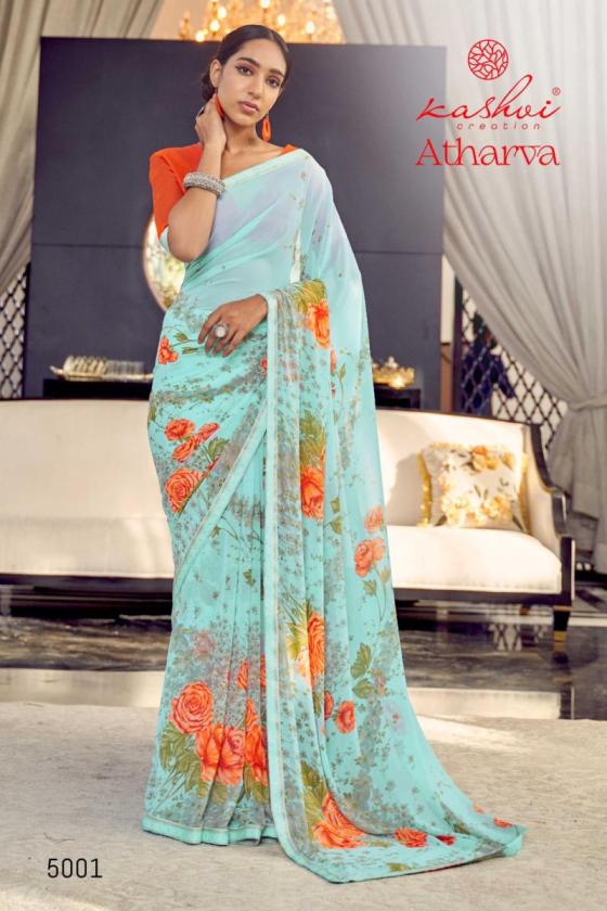 KASHVI-CREATION-ATHARVA-WEIGHTLESS-BEAUTIFUL-8-PCS-SAREE-CATALOGUE-7