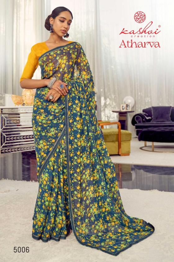 KASHVI-CREATION-ATHARVA-WEIGHTLESS-BEAUTIFUL-8-PCS-SAREE-CATALOGUE-8