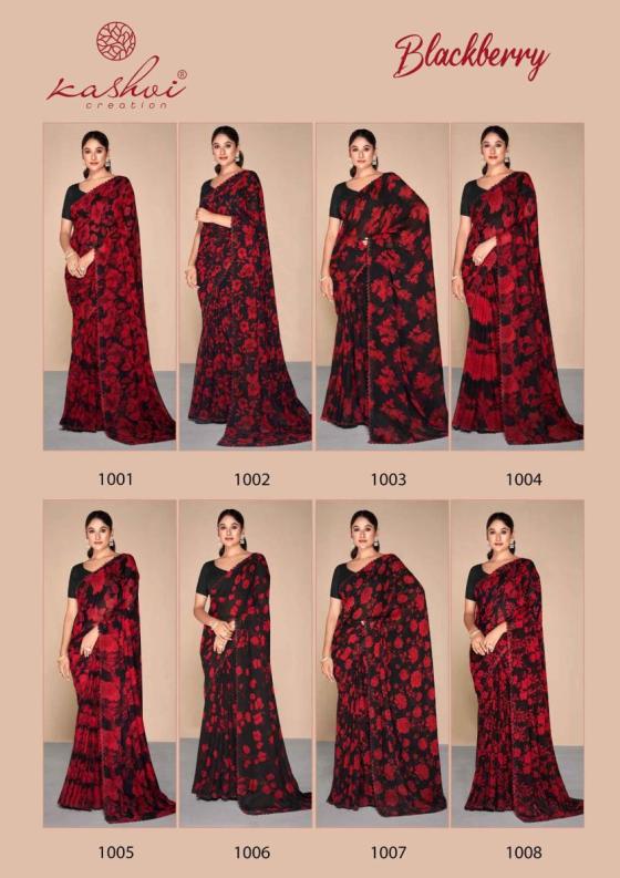 KASHVI-CREATION-BLACKBERRY-PURE-GEORGETTE-WIT-SWAROVSKI-CUTWORK-LACE-BEAUTIFUL-RED-AND-BLACK-SAREE-DESIGNER-SAREE-CATALOGUE-10