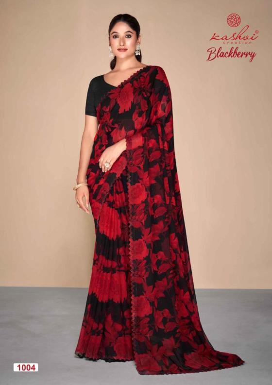 KASHVI-CREATION-BLACKBERRY-PURE-GEORGETTE-WIT-SWAROVSKI-CUTWORK-LACE-BEAUTIFUL-RED-AND-BLACK-SAREE-DESIGNER-SAREE-CATALOGUE-5