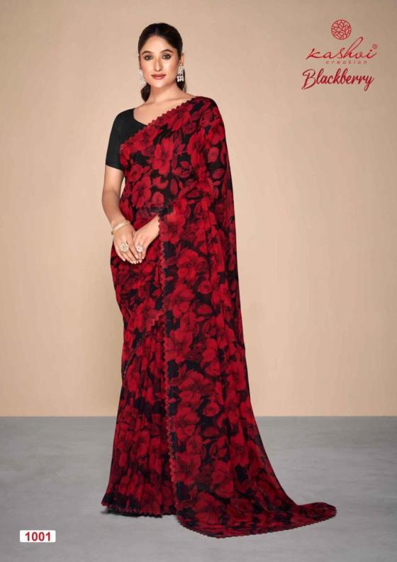 KASHVI-CREATION-BLACKBERRY-PURE-GEORGETTE-WIT-SWAROVSKI-CUTWORK-LACE-BEAUTIFUL-RED-AND-BLACK-SAREE-DESIGNER-SAREE-CATALOGUE-6