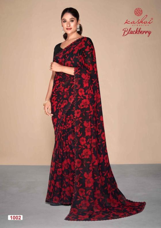 KASHVI-CREATION-BLACKBERRY-PURE-GEORGETTE-WIT-SWAROVSKI-CUTWORK-LACE-BEAUTIFUL-RED-AND-BLACK-SAREE-DESIGNER-SAREE-CATALOGUE-7