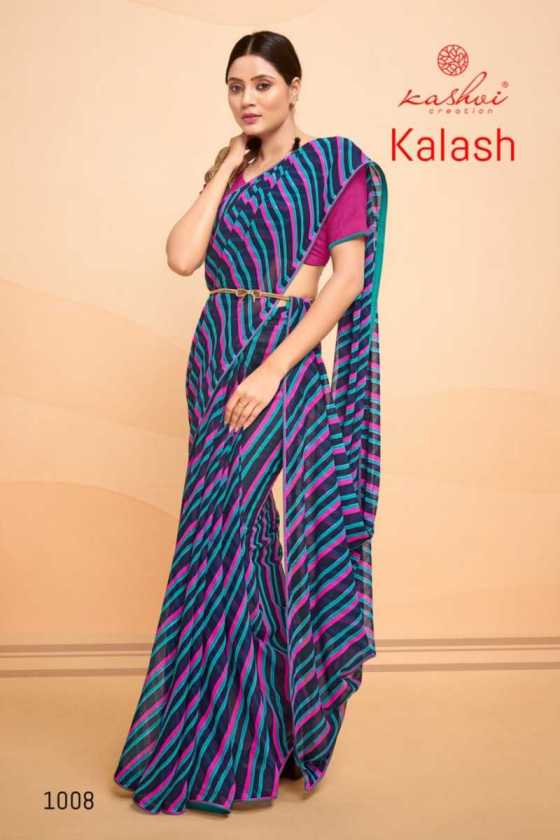 KASHVI-CREATION-KALASH-GEORGETTE-LEHARIYA-BEAUTIFUL-SAREE-CATALOGUE-2