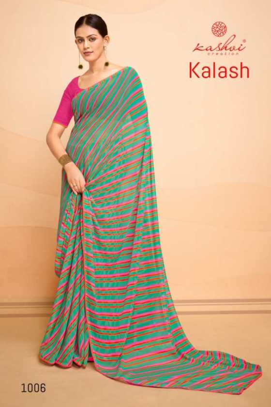 KASHVI-CREATION-KALASH-GEORGETTE-LEHARIYA-BEAUTIFUL-SAREE-CATALOGUE-4