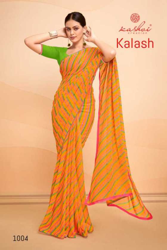 KASHVI-CREATION-KALASH-GEORGETTE-LEHARIYA-BEAUTIFUL-SAREE-CATALOGUE-6