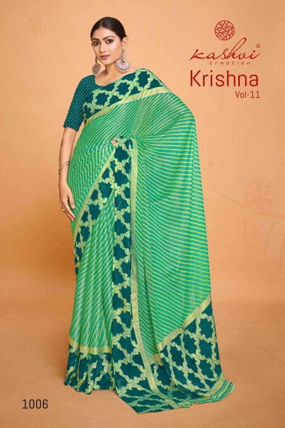 KASHVI-CREATION-KRISHNA-VOL-11-CHIFFON-BRASSO-FOIL-SAREE-CATLOG-10