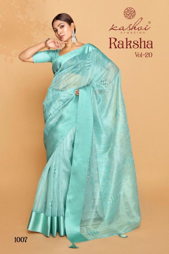 KASHVI-CREATION-RAKSHA-VOL-20-ORGANZA-SIK-WITH-THREAD-AND-SWAROVSKI-WORK-SAREE-CATALOGUE-3