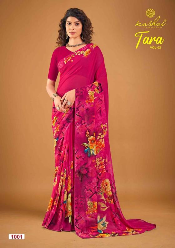 KASHVI-CREATION-TARA-VOL-2WEIGHTLESS-WITH-SWAROVSKI-LACE-BEAUTIFUL-SAREE-CATALOGUE-7