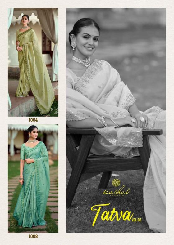 KASHVI-CREATION-TATVA-VOL-2-GOLD-CRUSH-BEAUTIFL-SAREES-CATALOGUE-1