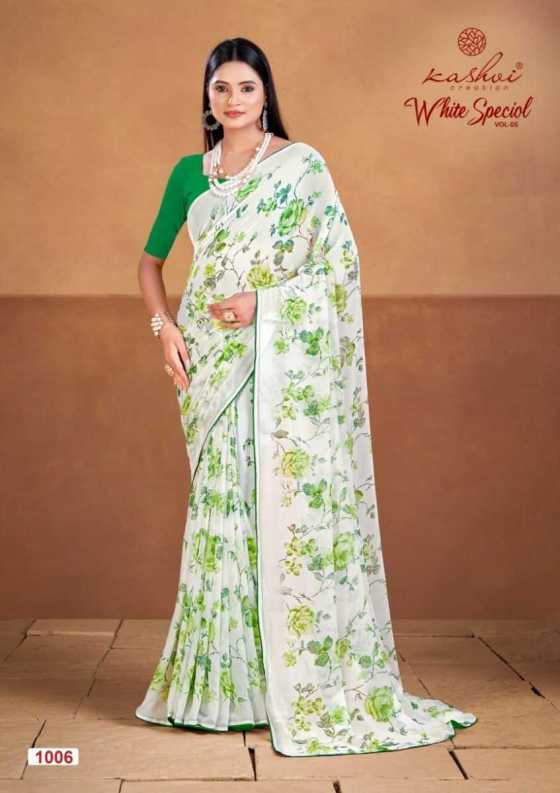 KASHVI-CREATION-WHITE-SPECIAL-DULL-MOSS-BEAUTIFUL-FANCY-SAREE-CATALOGUE-33