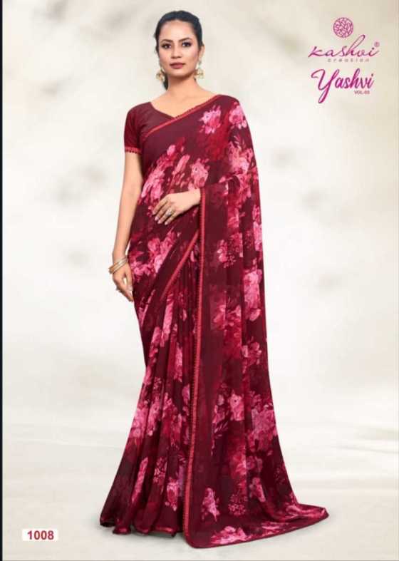 KASHVI-CREATION-YASHVI-VOL-3-GEORGETTE-8PCS-BEAUTIFUL-SAREE-CATALOGUE-3