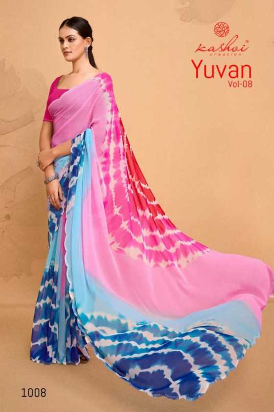 KASHVI-CREATION-YUVAN-VOL-8-GEORGETTE-SAREES-CATALOGUE-2