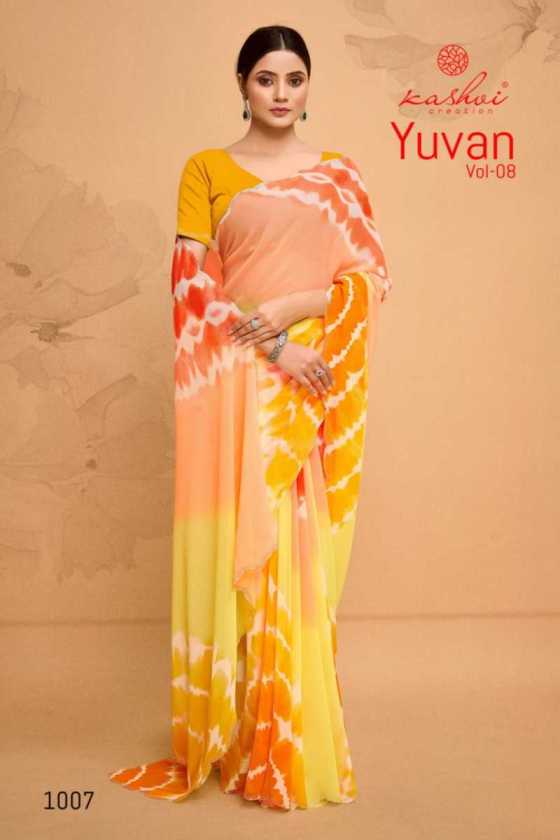 KASHVI-CREATION-YUVAN-VOL-8-GEORGETTE-SAREES-CATALOGUE-3