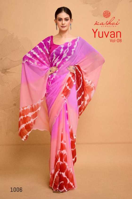 KASHVI-CREATION-YUVAN-VOL-8-GEORGETTE-SAREES-CATALOGUE-4