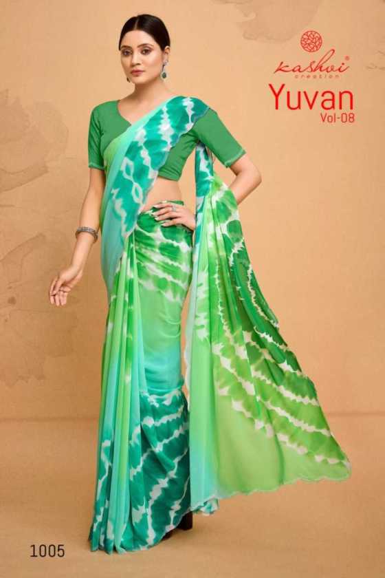 KASHVI-CREATION-YUVAN-VOL-8-GEORGETTE-SAREES-CATALOGUE-5