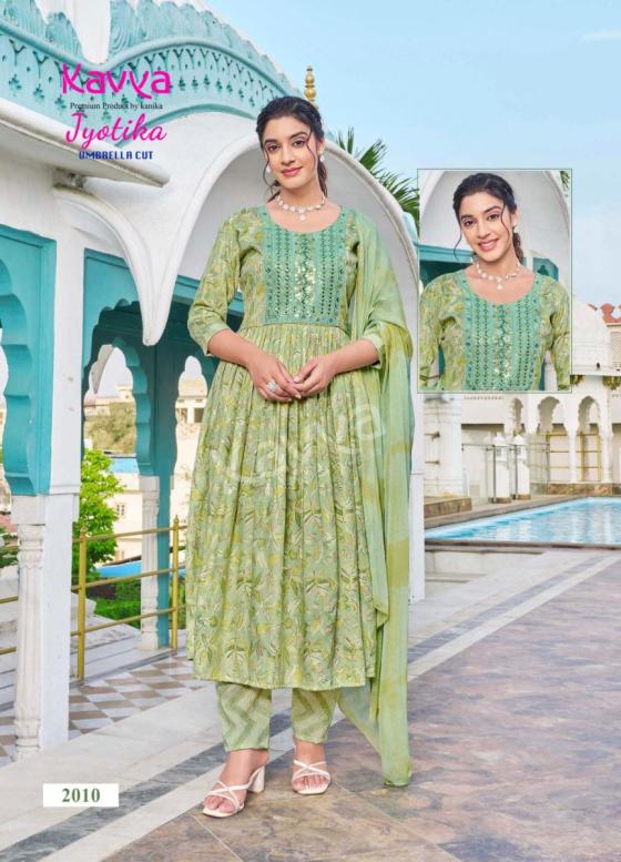 KAVAYA-JYOTICA-VOL-2-UMBRELLA-CUT-CAPSULE-FOIL-PRINT-TOP-AND-CAPSULE-PRINT-BOTTOM-WITH-NAZLEEN-CHIFFON-DUPATTA-AND-EMBROIDERY-ON-NECK-KURTI-CATALOGUE-13